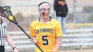Delaney Benson graduated from Fort Lewis College in 2020, playing four years for the Skyhawks.