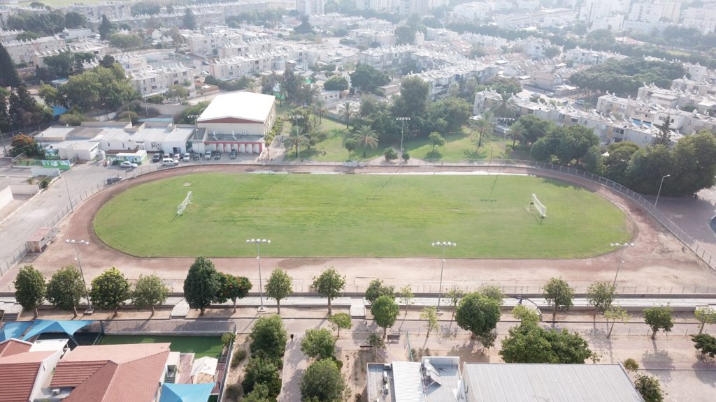 The proposed site of the new National Training Facility is located in the Voldenberg neighborhood of Ashkelon. Phase one of the project includes renovating the grass field into the first dedicated lacrosse fieldturf in the Middle East.